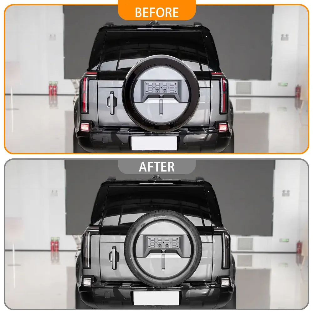 Fit for ROX 01 Polestones 01 Adamas 2026 Inclusive Coverage Thickened Spare Tire Protection Cover Auto Exterior Accessories