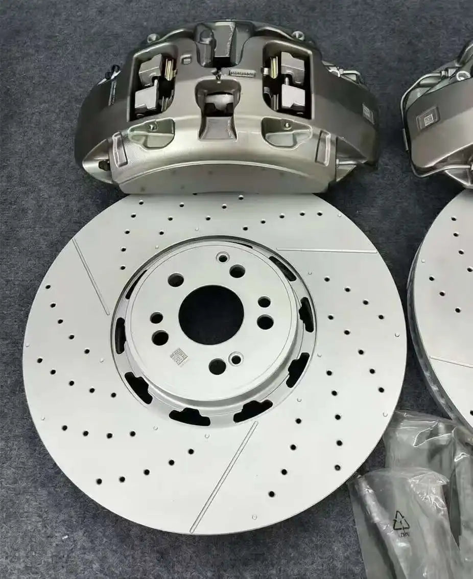 26 Style G63 Front 6 Pot Racing Brake Caliper Kit Complete Rotor Brake System For  W167 W205 For Nissan Altima 2020