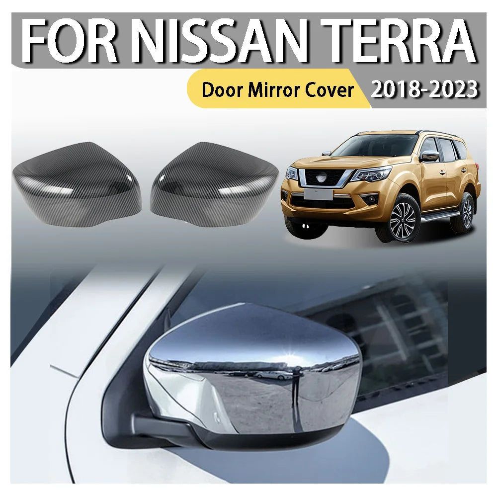 Door Mirror Cover For Nissan Terra 2018 2019 2020 2021 2022 2023 Car Decoration Car Upgrade Cars Accessories Car Styling