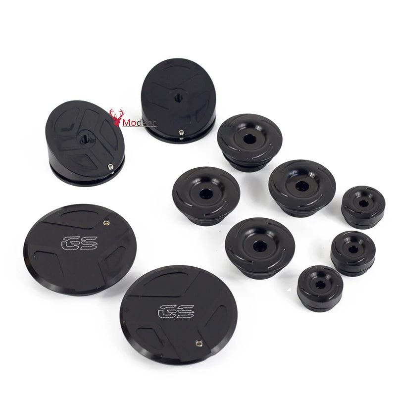 R 1250 GSA Frame Hole Swingarm Cover Caps Plug Decoration For BMW R 1200 GS LC 2012-2022, R 1250GS, R1250 GS Adventure 2018-2022