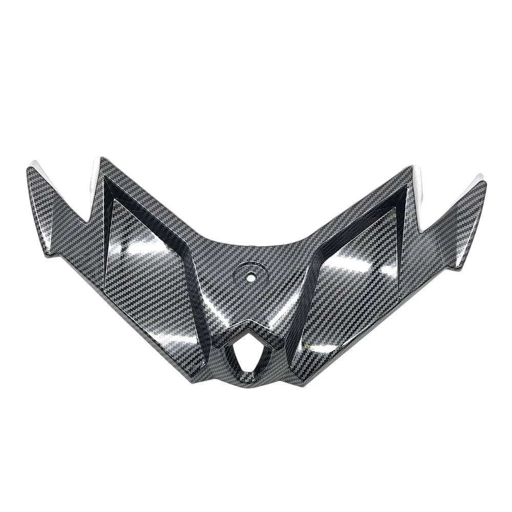 For KAWASAKI NINJA Front Beak Fairing Aerodynamic Winglet Lower Cover Protection NINJA300/250 Fairing Front Wing Carbon Fiber Pa