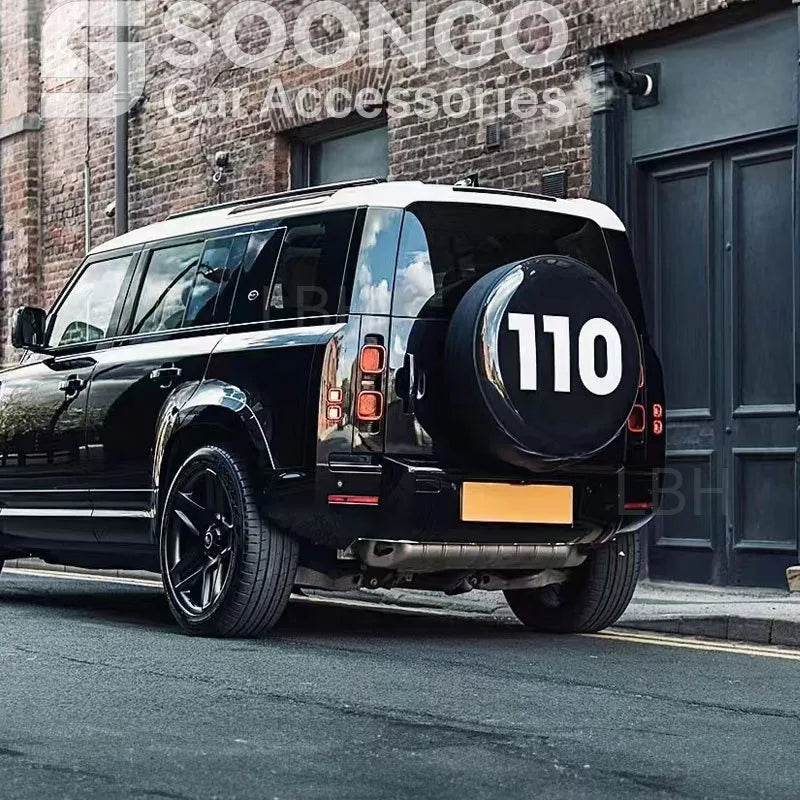 Car Rear Spare Wheel Tire Protectorive Cover For Land Rover Defender 90 110 130 2020-2026  Exterior Decoration Accessories