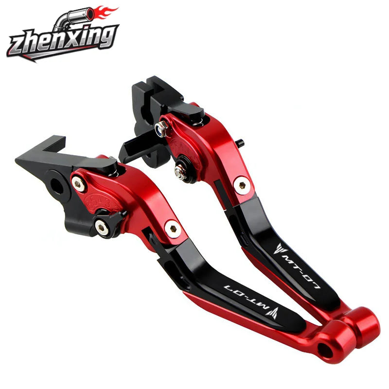 For YAMAHA MT-07 FZ-07 MT 07 FZ07 MT07 FZ 07 2014-2025 Motorcycle CNC Adjustable Folding Extendable Brake Clutch Levers Handle