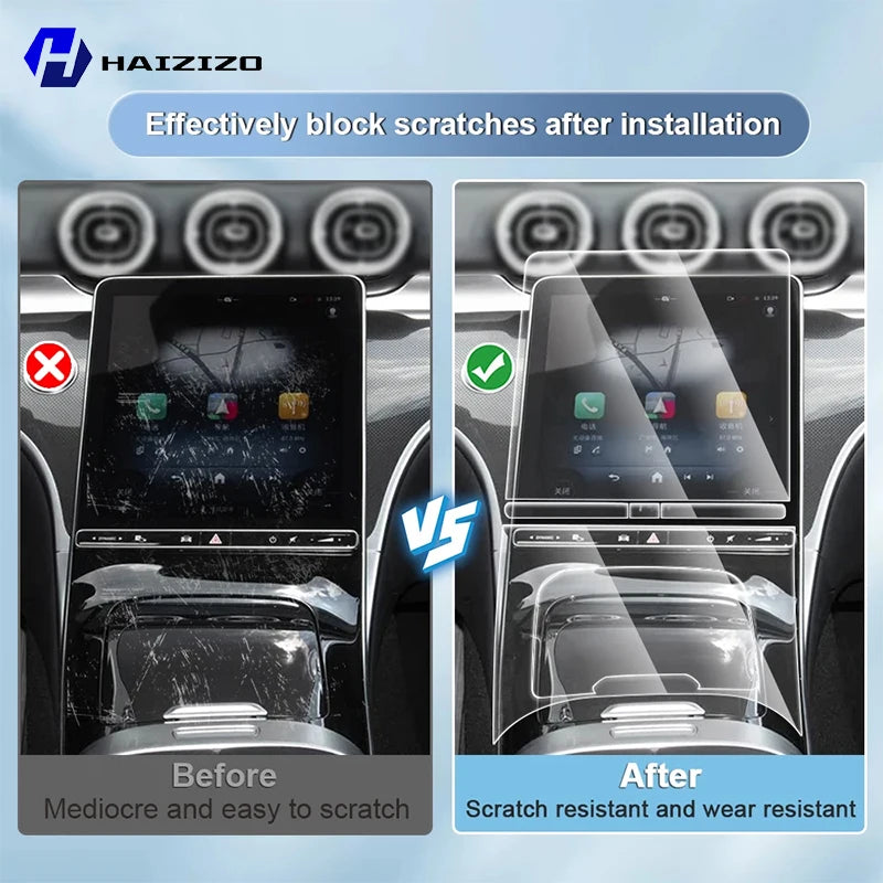 For BYD ATTO 2 DM-i 2025-2026 Car Interior Matte Screen Protector Console GPS Navigation LCD Screene TPU Film Scratch Resistant