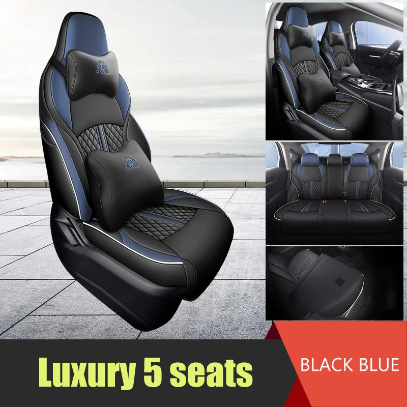 Luxury Interior Upgrade Car Seat Covers For BYD Destroyer KING 05 2022 2023 2024 Waterproof Leather Automotive Seat Cushion