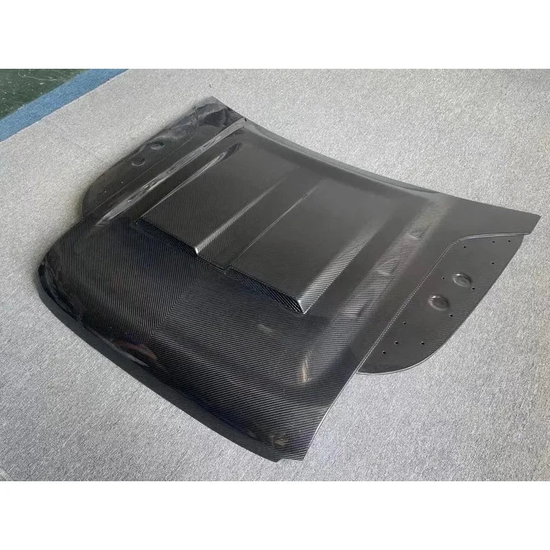 Factory Hot Selling High Quality Real Carbon Fiber Dry  Hood For KN Style  Land Rover Defender 90 110 Engine  Body Kit Accessori