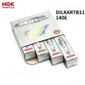 NGK Laser Iridium Spark Plugs DILKAR7B11 1406 4PCS Fits For Selected Infiniti EX FX G JX Models