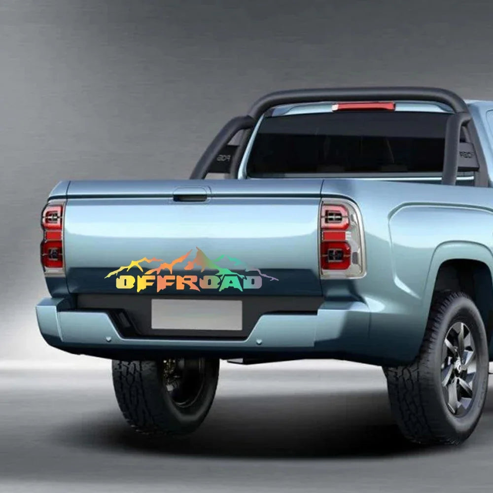 Off Road Car Sticker Truck Pickup Door Vinyl Decal DecorationAccessories For Isuzu Dmax Ford Ranger F150 Toyota Hilux GWM 4x4