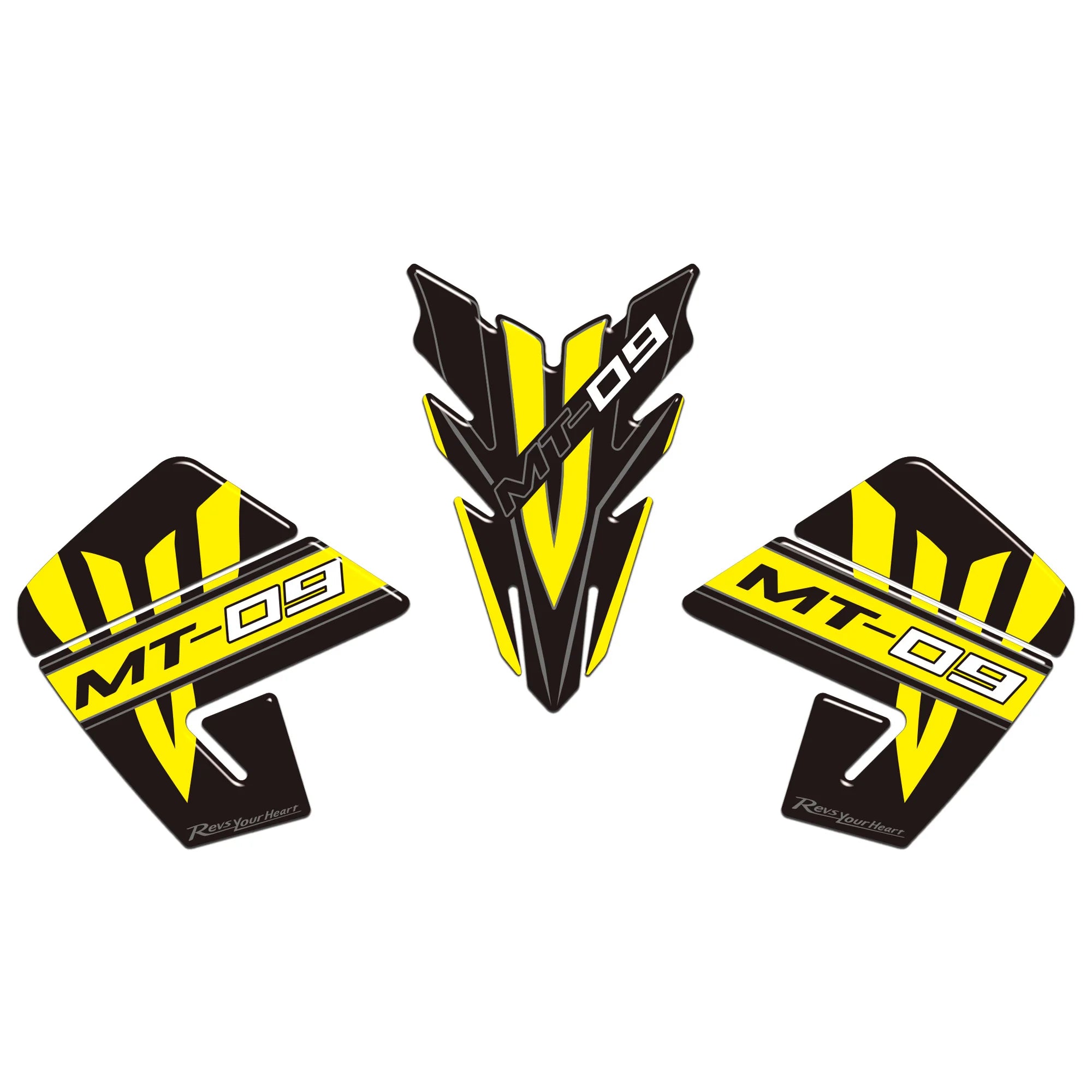 For Yamaha MT07 MT 07 SP  Motorcycle Stickers adhesive decals Wind Deflector Windscreen Protector Tank Pad Kit Knee 2021 2024