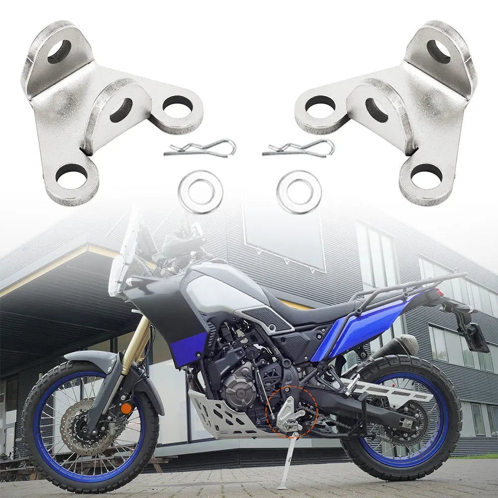 Footpeg Foot Peg For Yamaha 2019-2024 Tenere 700 XTZ 700 20MM Lowered Footpeg Lowering Brackets Tenere 700 Rally Edition 2024