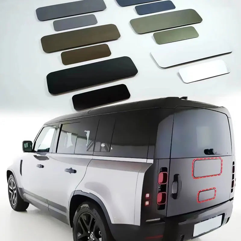 Tailgate Trunk Cover Panel for Land Rover Defender L663 2020-2025 90/110/130 Spare Tire Cover Board Protective Cover Decoration