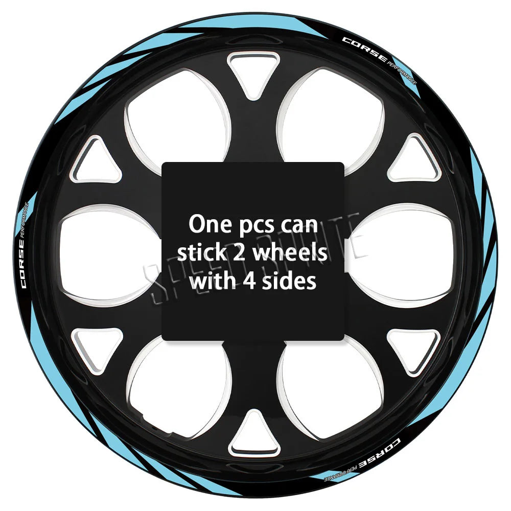 Wheel Sticker Rim Decal Hub Stripe Tape Accessories For Ducati monster 696 821 937 diavel multistrada 1260 1200 panigale v4 848