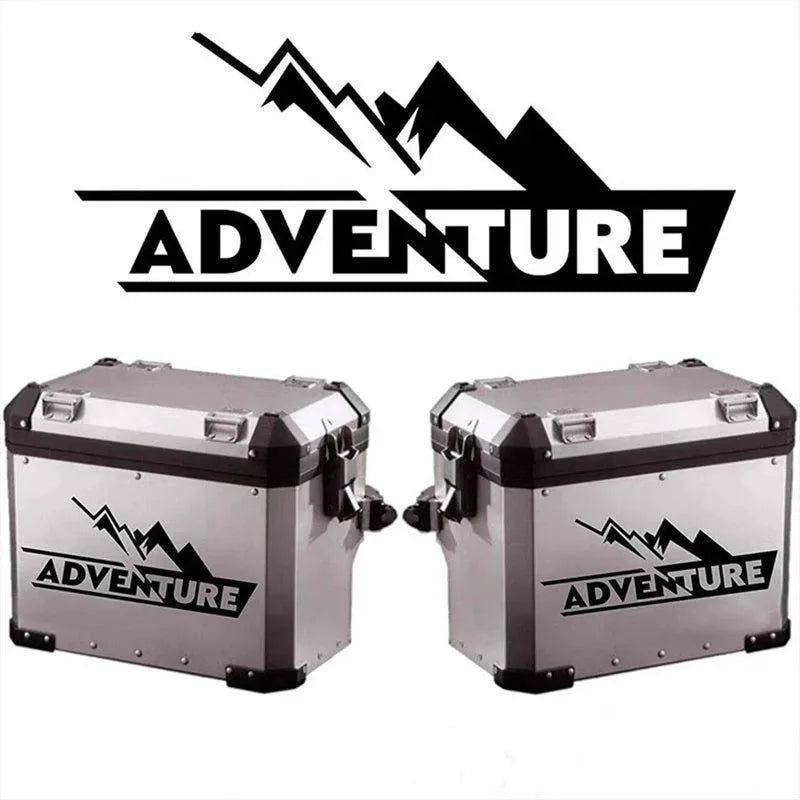Motorcycle Sticker Top Box Adventure Graphics Vinyl Decals Waterproof Decor Accessories for Honda Africa Twin BMW GS 1200 1250