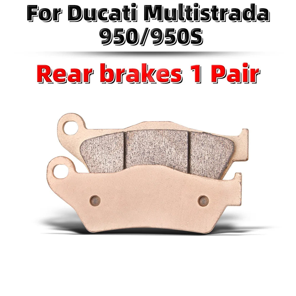 MRRANGT Motorcycle Metal Sintered Brake Pads Fit For Ducati Multistrada 950 S 1260 Panigale EVO 1098 1198 848 07-12 1199 12-15