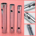 AB09 10Pcs 6-22mm Metric Tubular Box Wrench Set Tube Bar Spark-Plug Spanner Steel Double Ended for Automotive Plumb Repair