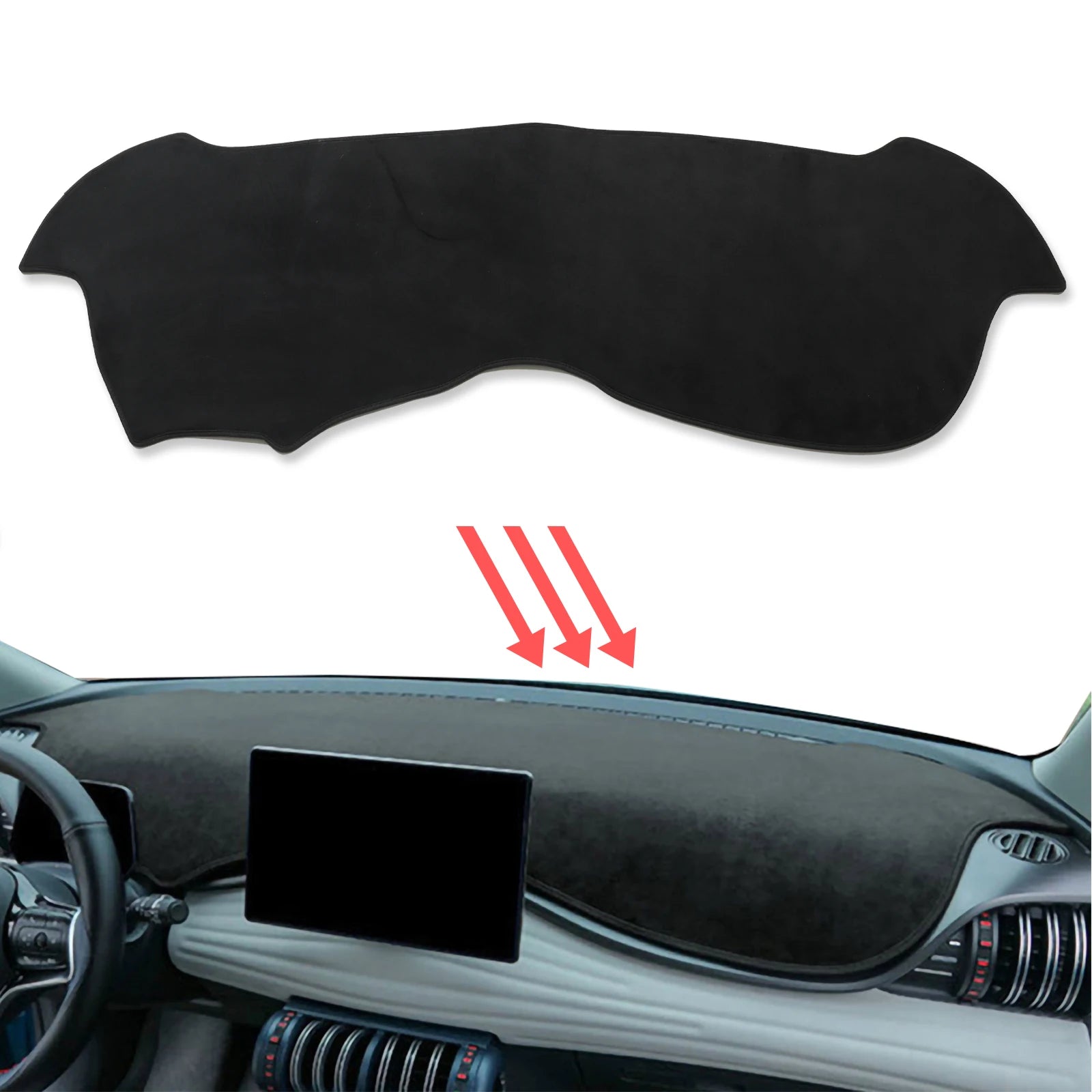 for BYD Atto 3 ATTO3 2021 2022 2023 2024 Car Dashboard Mat Dash Mat Dashmat Sunshade Protective Carpet