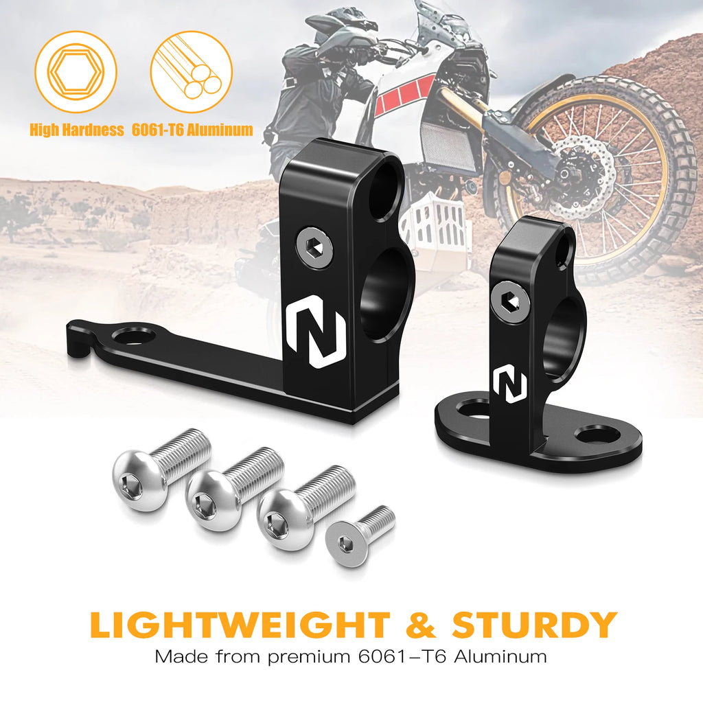 For Yamaha Tenere 700 Rear Brake Line Hose Snap Clamp Tenere 700 T700 XTZ 700 2019-2024 Rally Edition 2020-2023 2024 World Raid