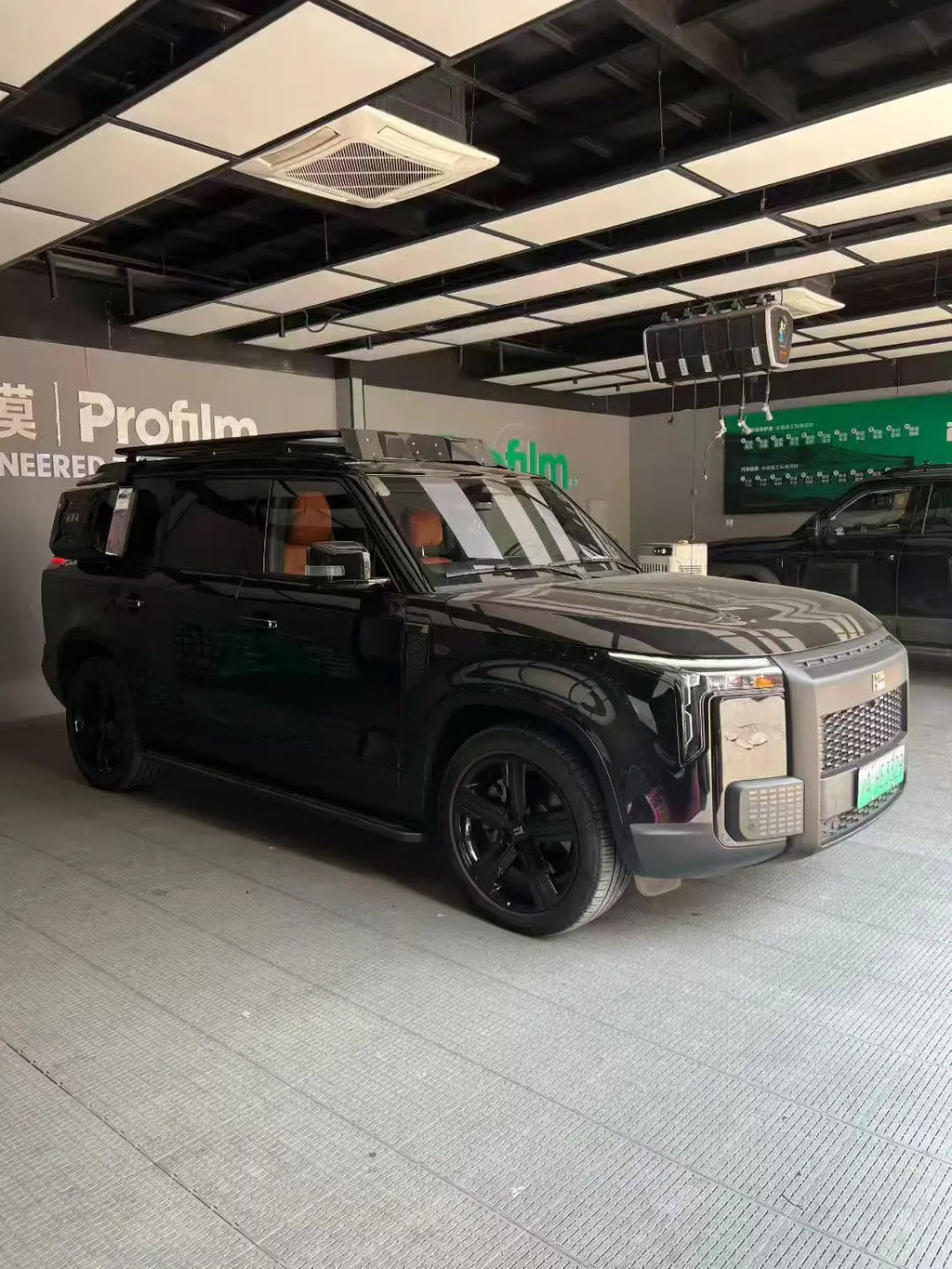 High Quality Offroad Parts Aluminum Roof Platform Aftermarket Black Roof Luggage for Rox 01