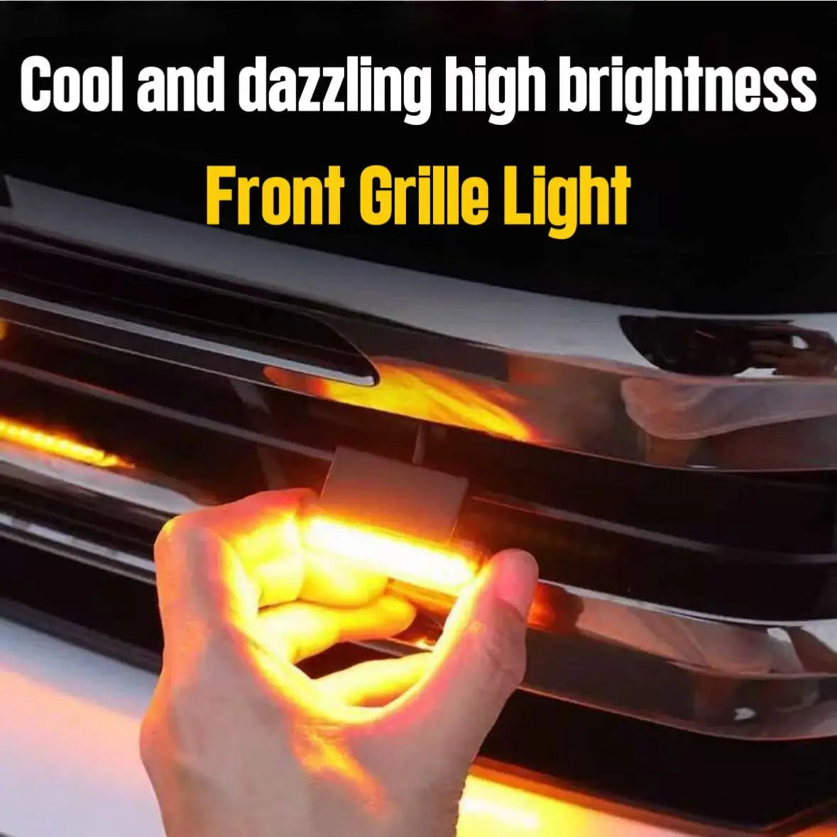 18LED Front Grille Light FOR BYD LEOPARD 8 DENZA B8 Car Daytime Running Light Wheel Eyebrow Lamp For Pickup Offroad 12V