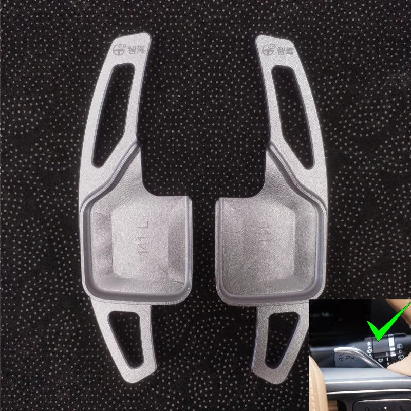 For BYD Formula Leopard 5 Denza B5 Titanium 8/3 2023-2025 Titanium 7 2025 Steering Wheel Gear Shifters Paddle Shift Extension