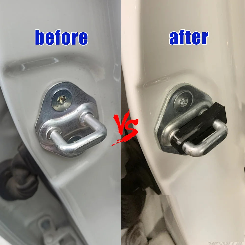 4x For Toyota Camry Corolla RAV4 Land Cruiser Prado Prius Yaris Door Lock Damper Buffer Seal Shock-Absorbing Damping Protector