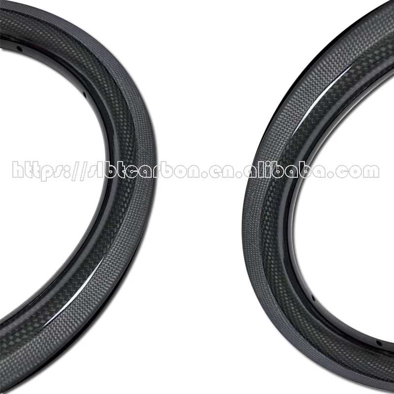 12 Inch Premium Carbon Rims, sturdy anti-wear carbon rim, practical wheel parts for kids balance bike and  scooter upgrade