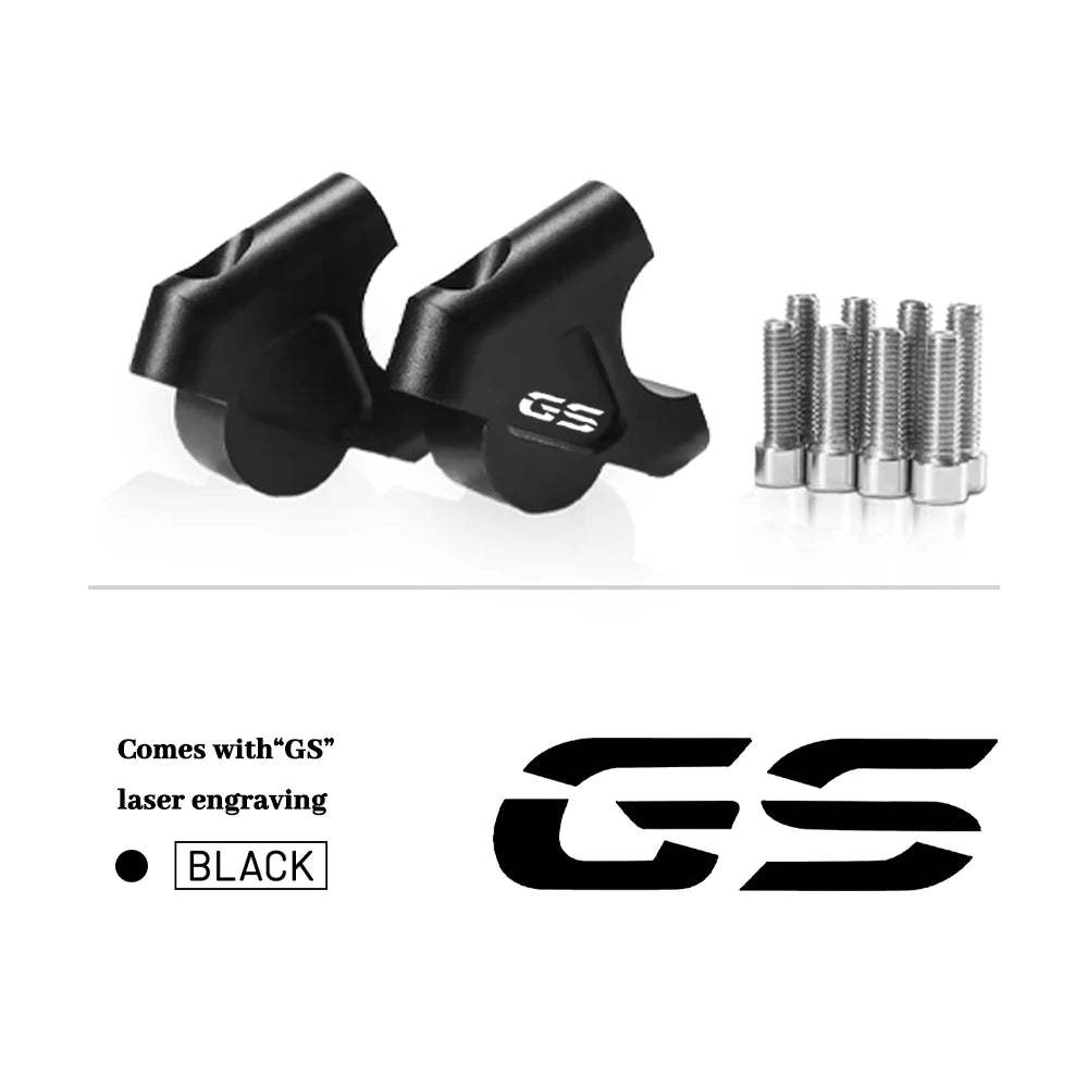 For BMW R1250GS R 1250 GS R1200GS LC Adventure ADV S1000XR Motorcycle  Handlebar Riser 32MM Drag Handle Bar Clamp Extend Adapter