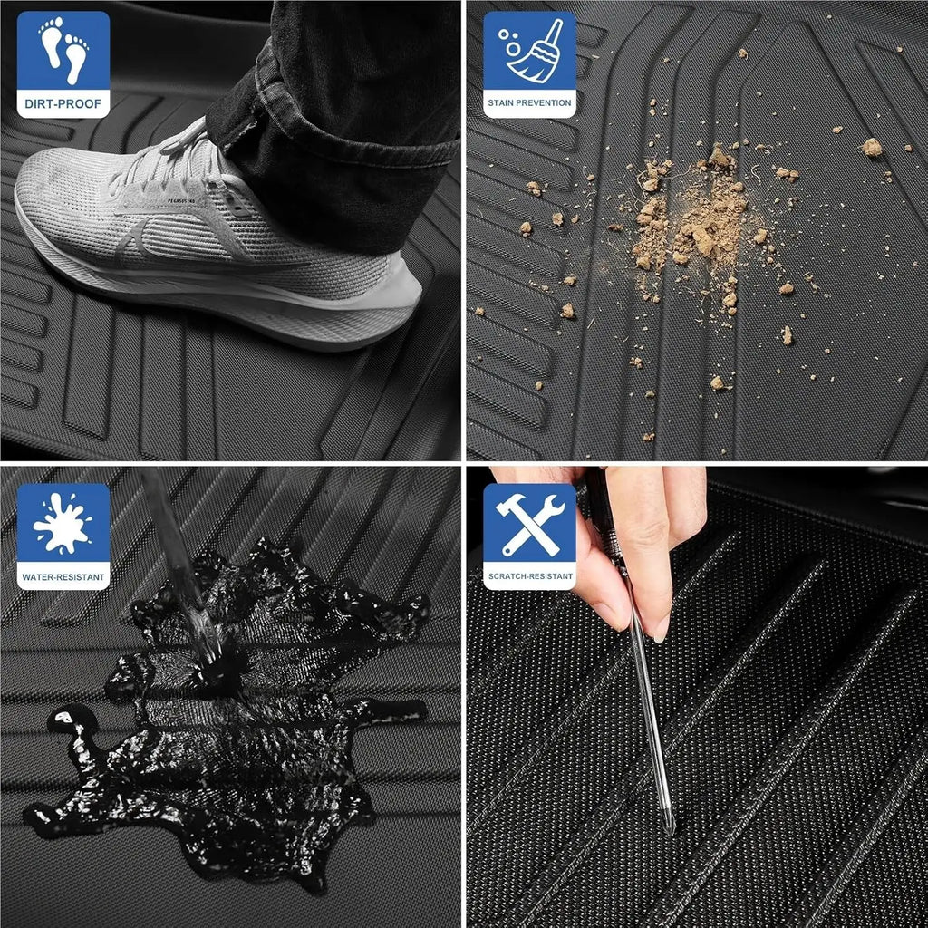 TPE Full Coverage Car Floor Mats Custom Fit BYD Seagull 2023-2026 Waterproof Anti-slip Auto Foot Liners EV Interior Protector