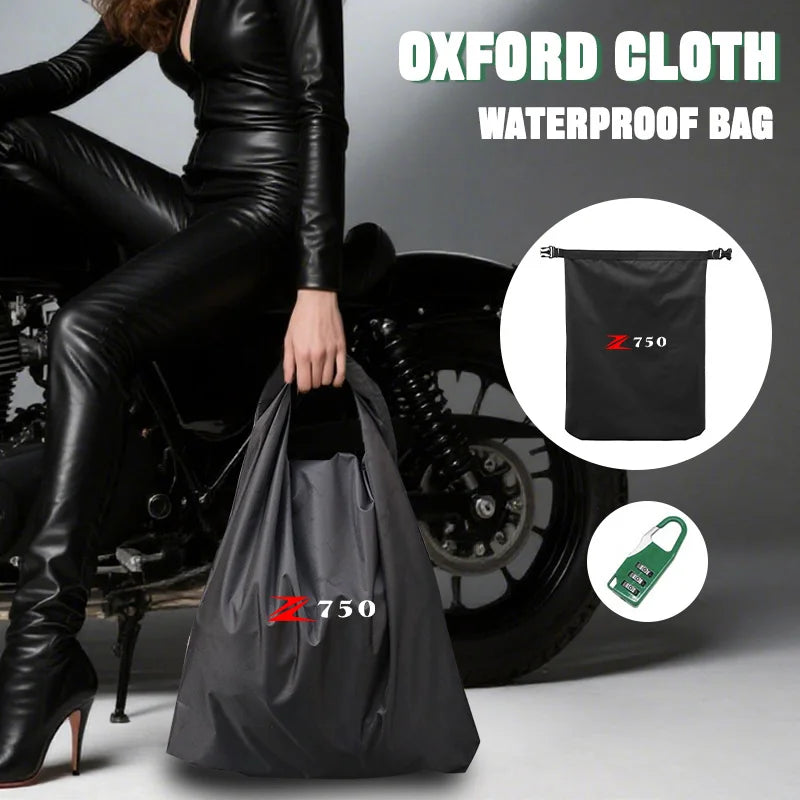 Lightweight Motorcycle Large Capacity Anti-theft Storage Bag For Z750 Z900 ZX-6R Classic 250 Ninja 650 H2 900 Vulcan S Kawasaki