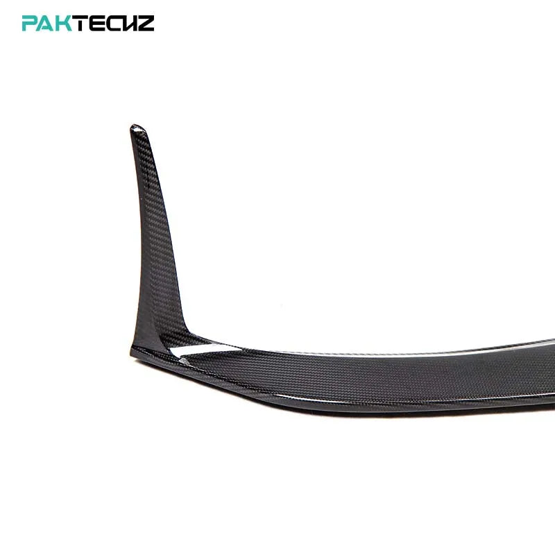 Paktechz Prepreg Carbon Fiber Bodykit Front Spoiler Splitter Bumper Lip for Mercedes Benz W177 AMG A45 A45s