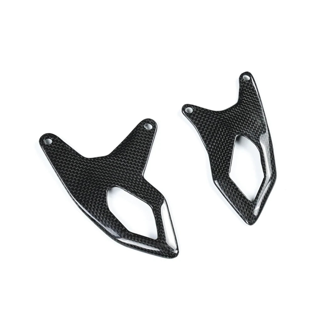 100% 3K Carbon Fiber For Ducati Panigale V2 2025-2026 Motorcycle Accessories Rear Heel Plate Guard Fairing Wing Guard Protector