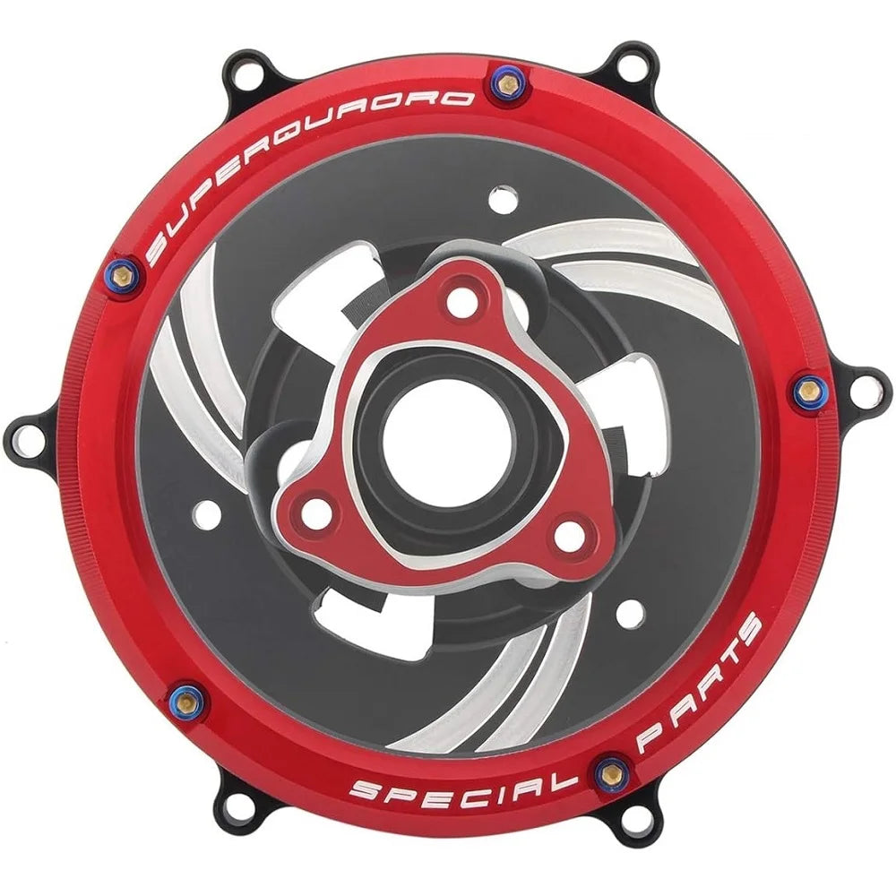 Motorcycle Clarity Derby Engine Clutch Cover Timer Protector Timing Crank Case Stator Cap For Ducati Panigale959 1299 1199 12-19