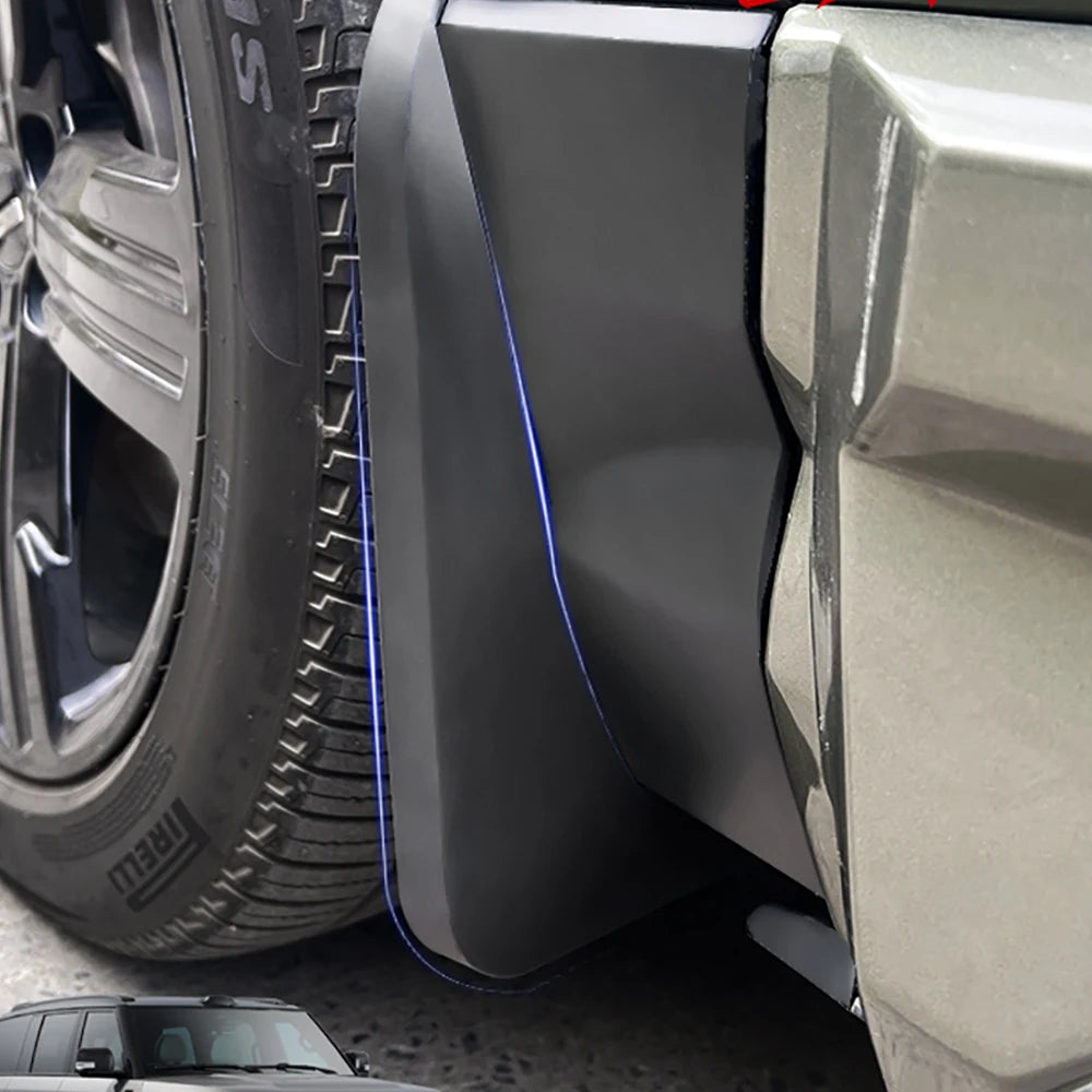 4Pcs Mudguards Mud Flaps Splash Guards Front Rear Wheels Fender Accessories For BAIC JISHI Polestone 01 Rox 01 2024 2025 2026