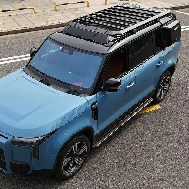 For Rox 01 Roof Rack + Spoiler Off-road Appearance Modification Part Platform Aluminum Alloy Rox 01 Car Accessories