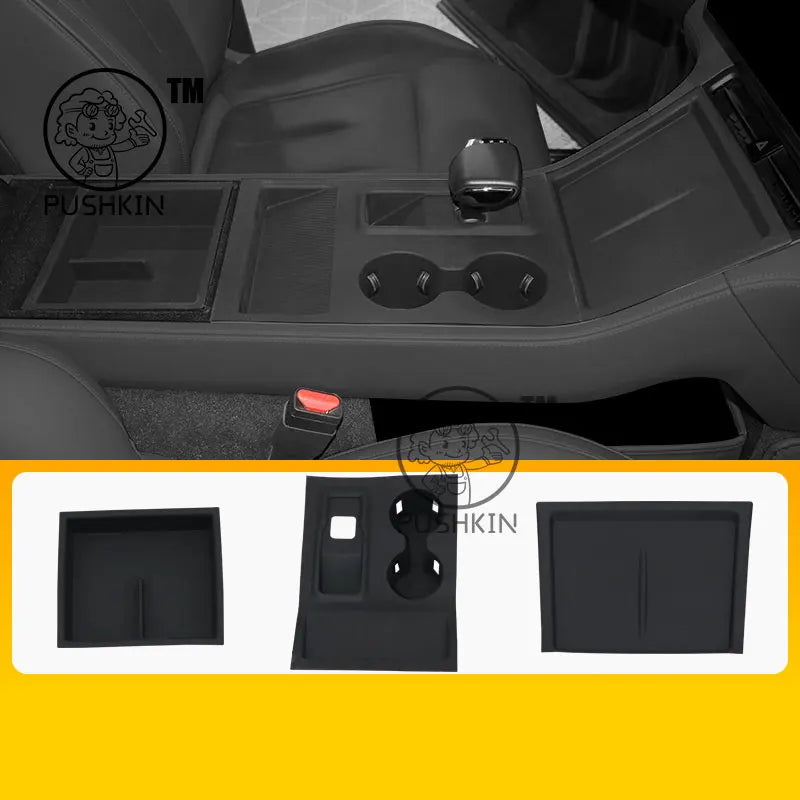 For ROX ADAMAS 2026 Polestones 01 ROX 01 Wireless Charging Silicone Pad Central Control Water Cup Anti Slip Dustproof And Pad