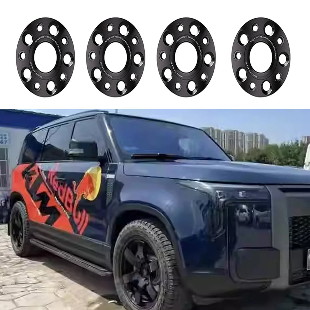 Off-road Stability Pad Car Modified Widened Flange Wheel Hub Track Pad Accessory for BAIC Jishi Polestone 01 Rox 2024 2025 2026