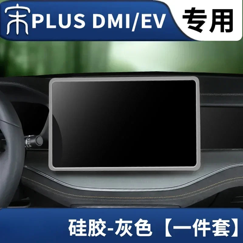 For BYD Seal U Sealion 6 Song Plus DMi/EV Car Navigation Screen Border Protective Case Center Console Pad Frame Protective Pad C