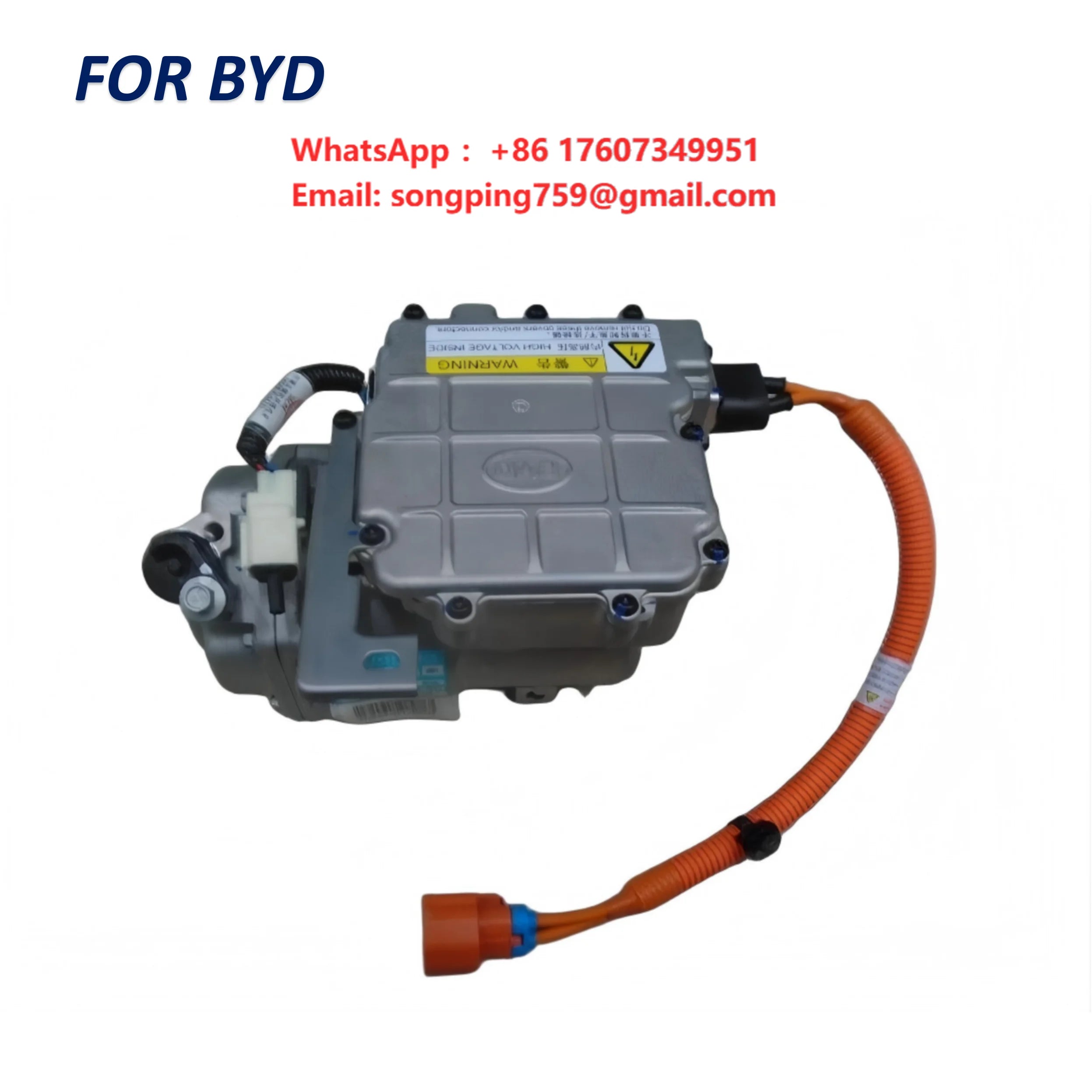 New Replacement BYD Song EV 12V Electric Compressor Assembly SAEA-8103020A A/C Hybrid Compressor with 6-Month Warranty