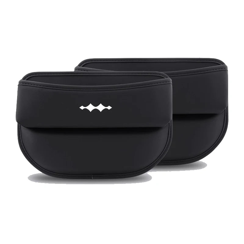 Seat Gap Storage Box for BYD Leopard 5 Leopard 8 Leather Car Seat Gap Pockets Anti-Spill Interior Accessory