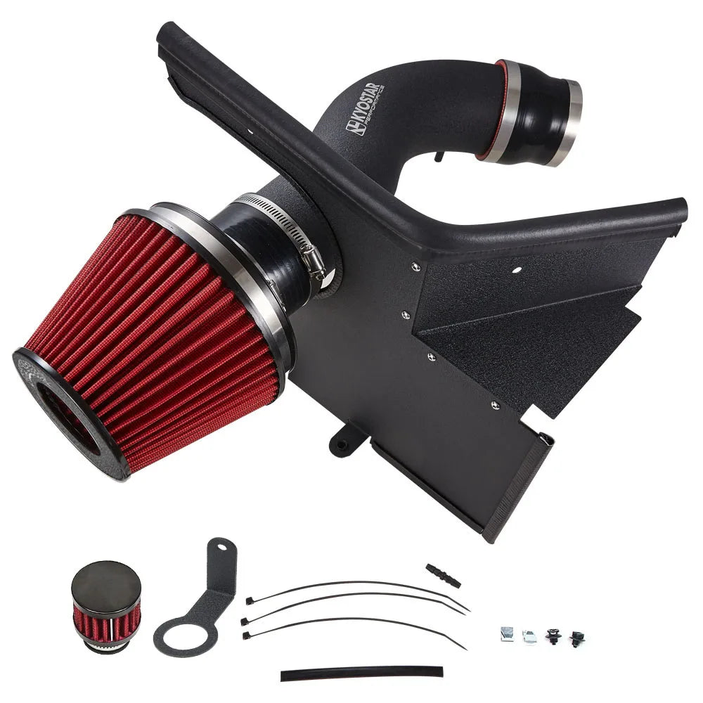 Cold Air Intake System Pipe Kit Fit for Audi B8 B8.5 S4 S5 Q5 SQ5 3.0T 3.2L V6 Engine 2010+