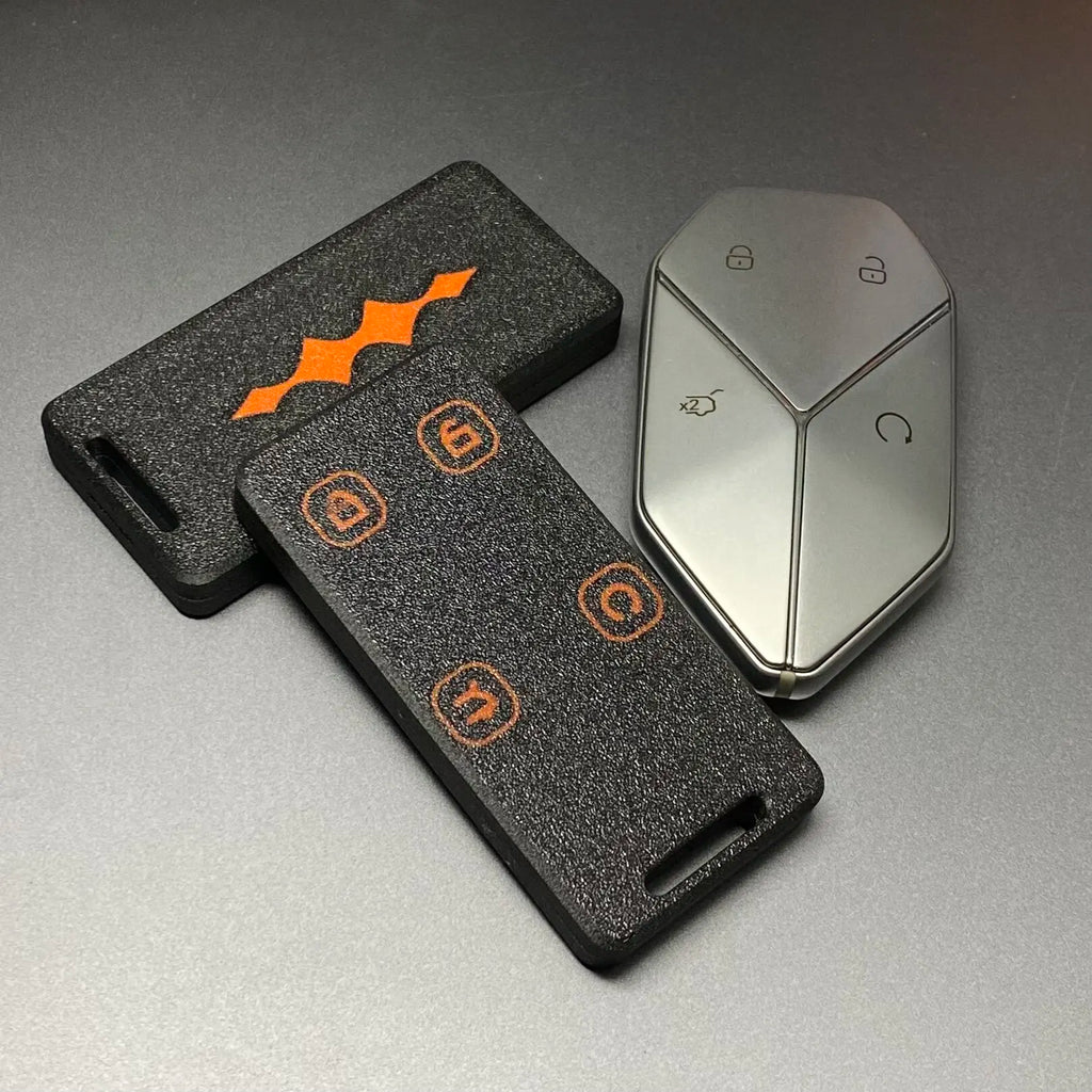 Car Key Fob Shell Cover for BYD Leopard 5 8 EV Formula Titanium 3 Ti7 Modified Remote Control Key Protective Case Accessories