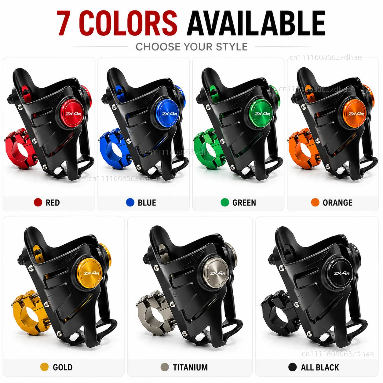 Motorcycle Water Bottle Holder For Kawasaki Ninja ZX4RR ZX 4RR Ninja ZX Coffee Beverage Tea Cup Support Modification Accessories
