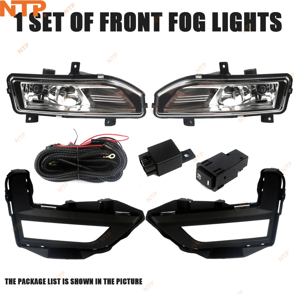 For NISSAN ROGUE X-TRAIL 2017 2018 2019 2020 LED Fog Light Kit Compatible with Models Version Automotive Lighting Accessories