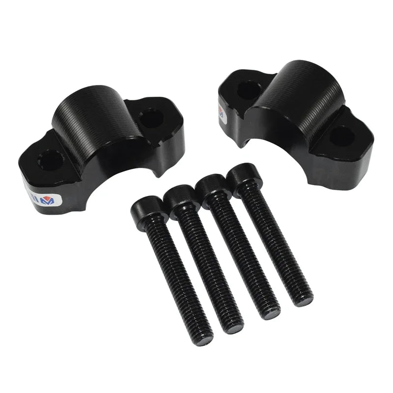 WAASE 28mm Handlebar Riser Up Bracket Mount Kit For Yamaha Tenere 700 T7 XTZ700 XTZ690 2019 2020 2021 2022 2023