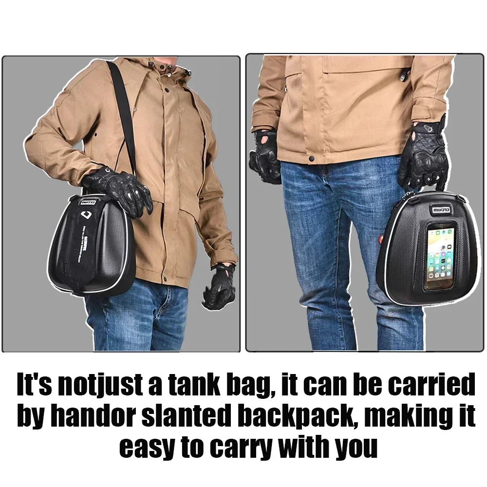For Yamaha MT-07 MT07 MT 07 2025 Tank Bag Luggage Quick Lock Waterproof Tankbag Backpack Navigation Top Case Accessories