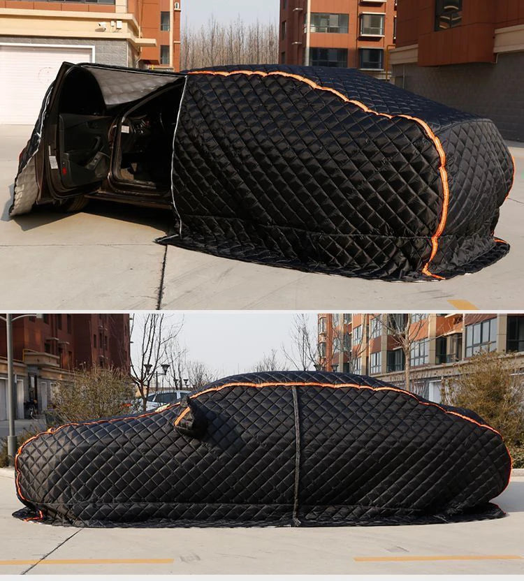 Hot-selling Winter Car Accessories Car Cover Waterproof Thickening Cotton Snow Proof Car Cover Hail Protector
