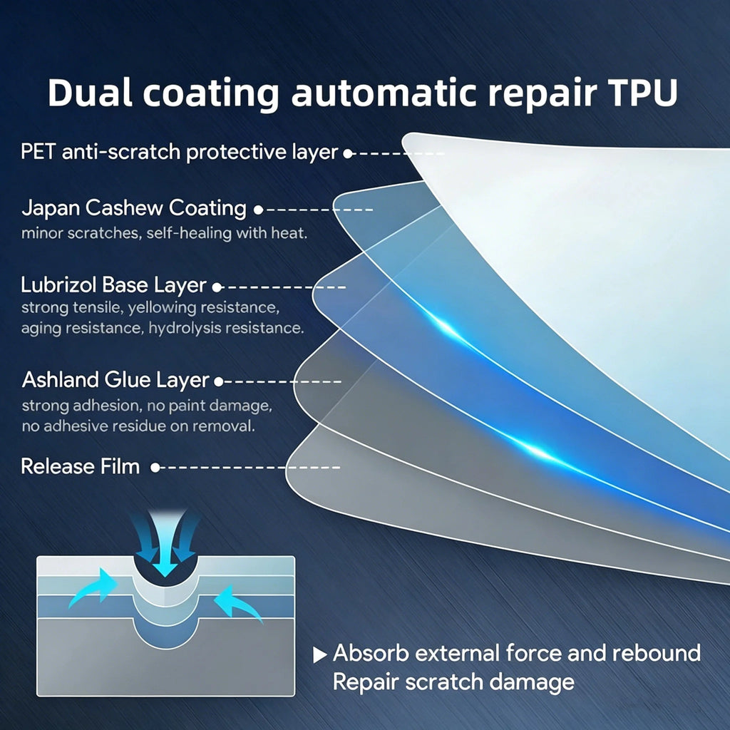 Car Headlight TPU Protective Film For BYD Seal 2023-2025 Smoke Black Transparent Tinted Customization PPF Anti-Scratch Films