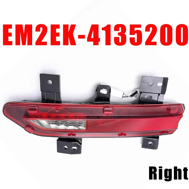 For BYD Dolphin Smart Drive OEM EM2EK-4135100 EM2EK-4135200 Rear Bumper Fog Light Assembly Reversing Lamp Reflector