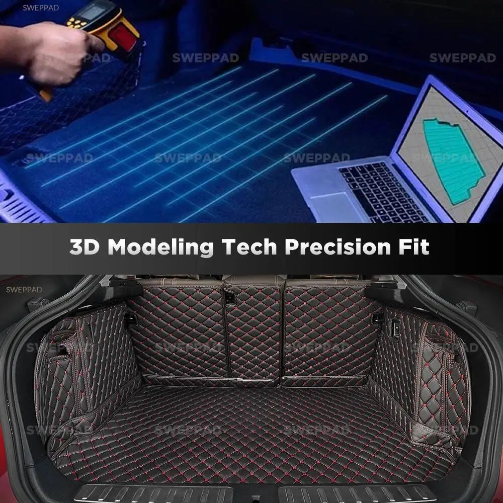 For ROX 01 Polestones 01 (6/7-Seat) 2026 2025 2024 2023 Auto Full Coverage Trunk Mat Car Cargo Liner Interior Accessories