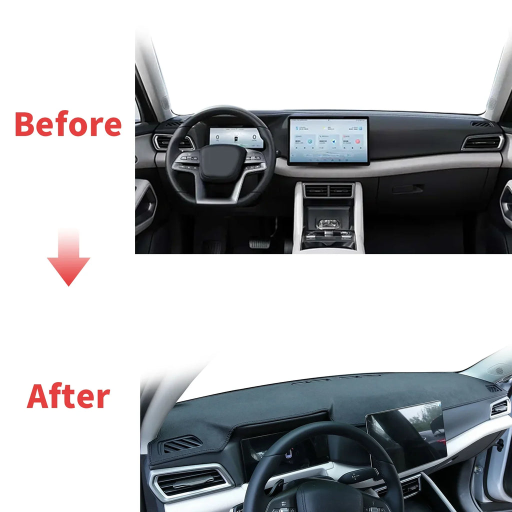 for BYD ATTO 2 ATTO2 2024-2026 Yuan Up Pro Dashmat Dashboard Cover Pad DashMat Sunshade Protective Carpet Leather Accessories